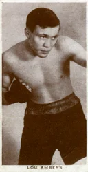 Lou Ambers, pugile americano, 1938
