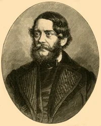 Louis Kossuth, avvocato e politico ungherese, c1850s