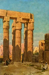 Luxor: Il Tempio di Amenofi III, c1918-c1939