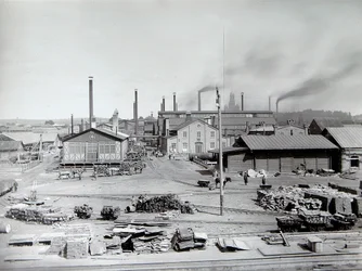 Fonderia di ferro di Lysva, Russia, 1900s