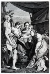 Madonna col Bambino con San Girolamo e Maria Maddalena Il Giorno, 1525-1528 1870