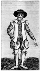 Costume maschile, XVI secolo, 1910