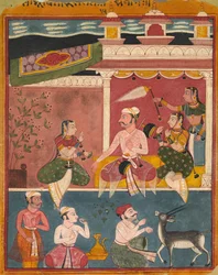 Malkaus Raga, da Ragamala, c. 1610