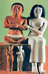 Figurina di uomo e donna, Statua, Egitto