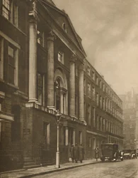 Palazzo costruito dai fratelli Adam per la Royal Society of Arts, c1935