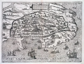 Mappa di Alessandria, Egitto