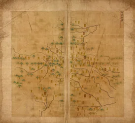 Mappa di Henan