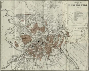 Mappa di Pietroburgo