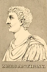 Marco Antonio, 83-30 a.C., 1830