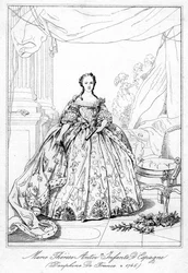 Maria Teresa di Spagna, figlia del re Filippo V di Spagna, 1726-1746