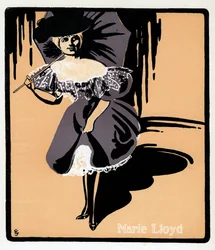Marie Lloyd, cantante di music hall inglese