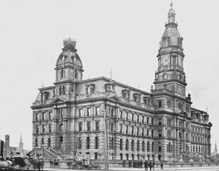 Tribunale della Contea di Marion, Indianapolis, USA, c1900