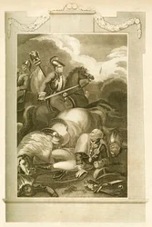 Maresciallo Blucher alla battaglia di Ligny, 16 giugno 1815, 1816