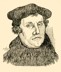 Martin Lutero, 1529, c1930