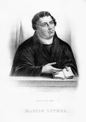 Martin Lutero, teologo tedesco, monaco agostiniano e riformatore ecclesiastico, 1854