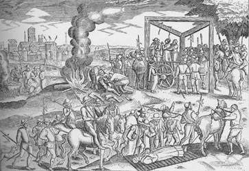 Martiri a Smithfield, Londra, c1600 1904