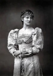 Mary Anderson 1859-1940, attrice teatrale americana, fine XIX secolo