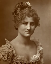Mary Anderson, attrice americana, 1884