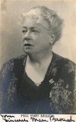 Mary Brough, attrice inglese