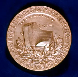 Medaglia commemorativa del fisico olandese Johannes Diderik van der Waals