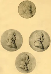 Ritratti medaglione di Napoleone