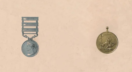 Medaglie per battaglie in India, c1911