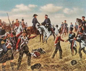 Incontro di Wellington e Blücher a Waterloo, 18 giugno 1815