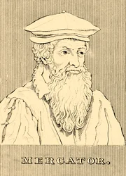 Mercatore, 1512-1594, 1830