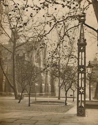 Middle Temple Hall e la quiete di Fountain Court, c1935