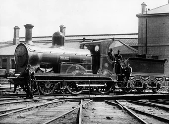 Midlands and Great Western Railway Ireland 2-4-0 locomotiva Rob Roy, 1873