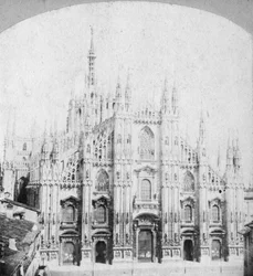 Duomo di Milano, Italia, fine 19° o inizio 20° secolo