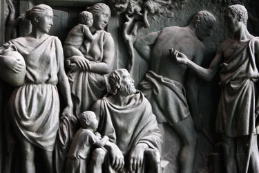 Scultura del Duomo di Milano, Milano, Italia