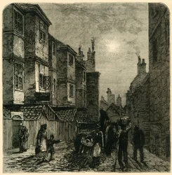 Milford Lane nel 1820, 1881