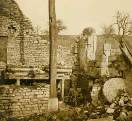 Mulino a Les Éparges, Francia settentrionale, c1914-c1918