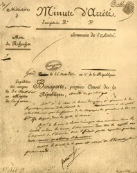 Ordine ministeriale sul soggetto di La Tour d