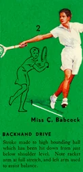 Miss C. Babcock - Colpo di rovescio, c1935