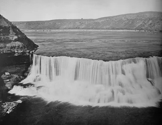 Fiume Missouri, sotto le Great Falls, Montana, c1897