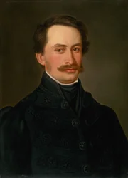 Giovane di Levoča con baffi