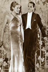 Molly Lamont e Gene Gerrard, attori, 1933