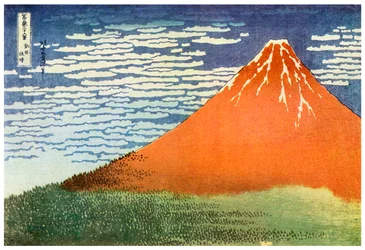 Monte Fuji, Giappone, c. 1823, 1956