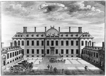 Montagu House, Bloomsbury, XVIII secolo, 1908