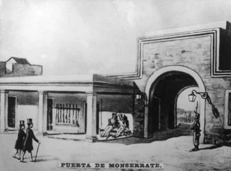 Porta di Montserrate, 1836, anni 1920