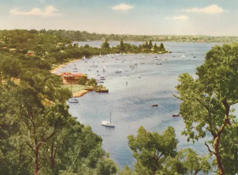 Mosman Bay, Keanes Point, Peppermint Grove, c1947