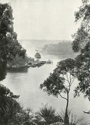 Mosmans Bay, dal molo di Cremorne, c1900