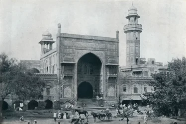 Moschea di Wazir Khan, Lahore, c1942