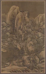 Monte Emei sotto una forte nevicata, XVII secolo