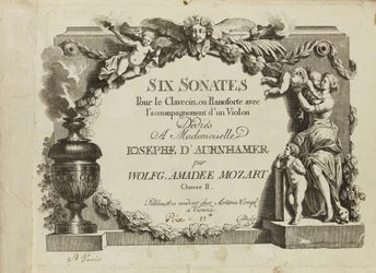 Mozart: Sei sonate per clavicembalo o pianoforte con accompagnamento di violino dedicate a Mademoiselle