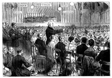 Mr Gladstone a Leeds, fine XIX secolo
