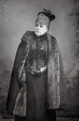 Mrs Bancroft nata Marie Wilton 1840-1921, attrice inglese, c1890
