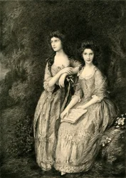 Signora Sheridan e Signora Tickell, c1772, 1908